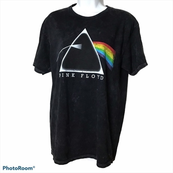 PINK Floyd Acid Wash Graphic Tee - Picture 1 of 4